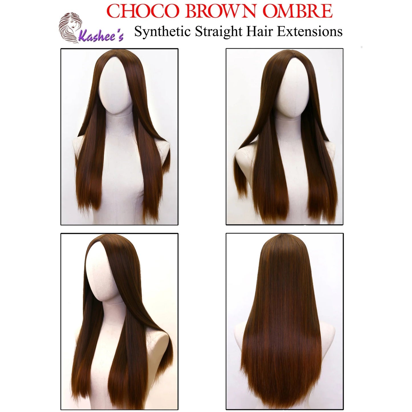 Kashee’s Synthetic Straight Hair Extensions 24 to 26 Inch